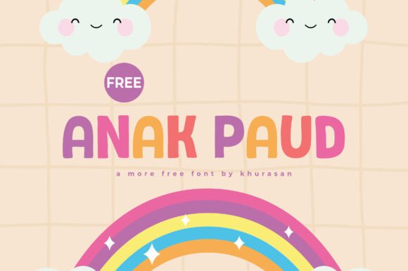 Anak Paud Font for Business