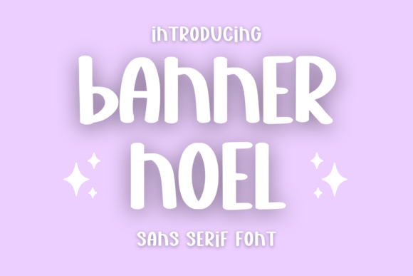 Banner Noel: A Bold, Modern Display Font