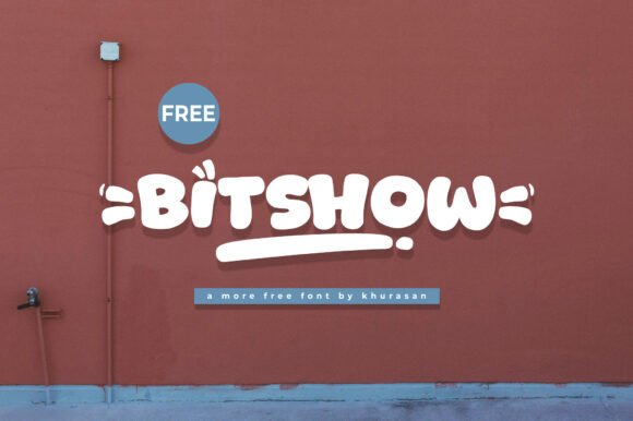 Bitshow: A Cute Display Font