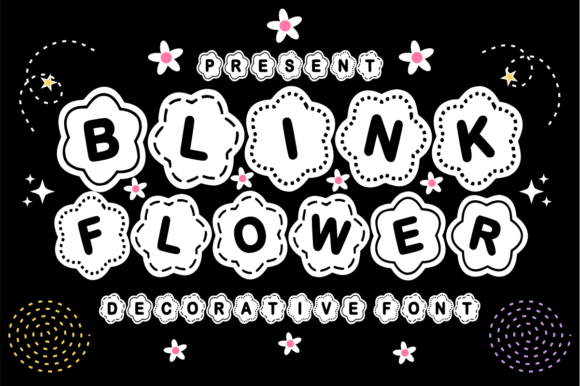 Blink Flower Font