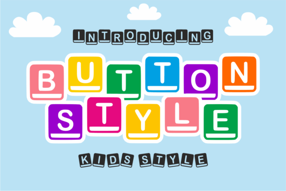 Button Style Font for Business