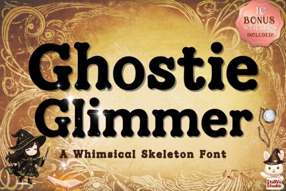 Ghostie Glimmer Font for Business