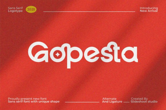 Gopesta: A Trendy Font for Digital Campaigns