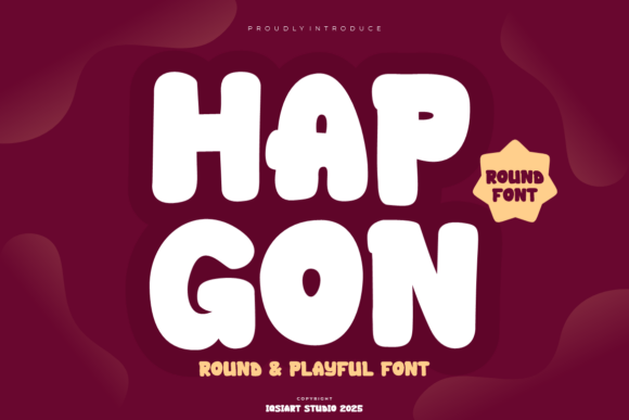 Hapgon: A Warm Display Font for Web Design