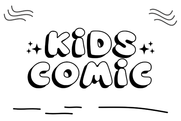 Kids Comic Font for Business