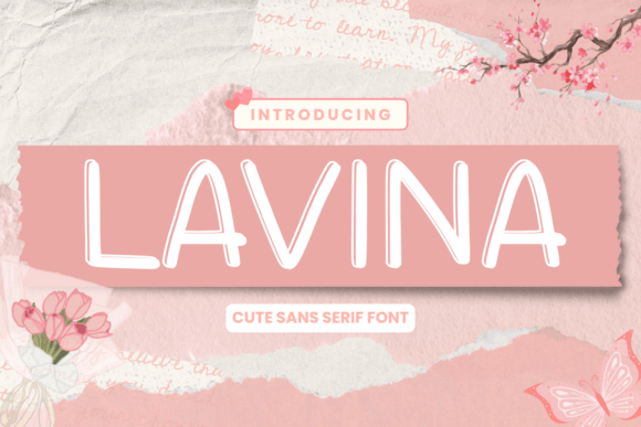 Lavina: A Fancy Font for Business Branding