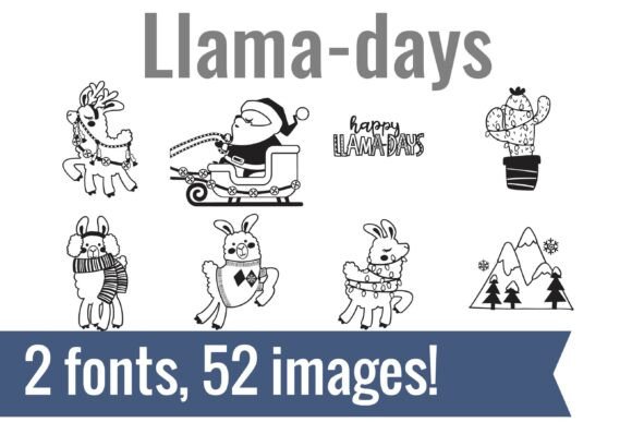 Llama-days Dingbats Font