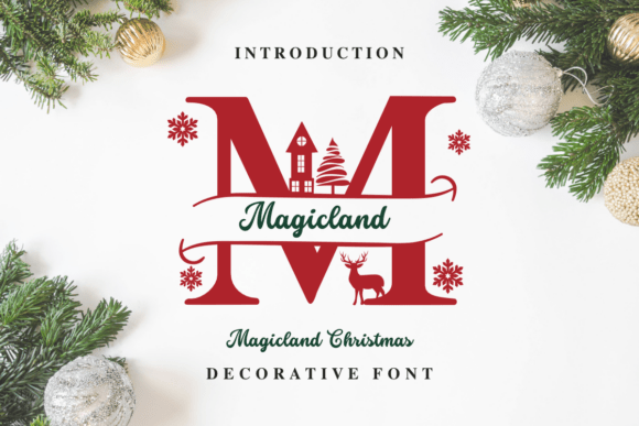 Magicland Christmas Font