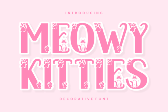 Meowy Kitties: A Playful Font for Creative Projects