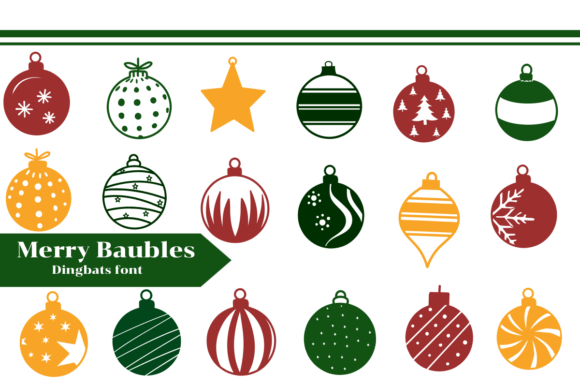 Merry Baubles Font Review