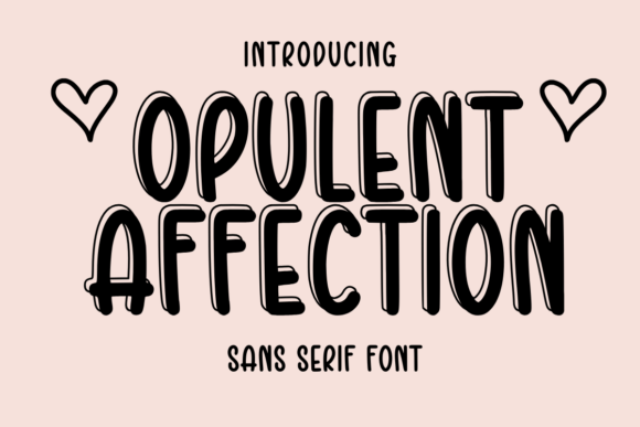 Opulent Affection Font