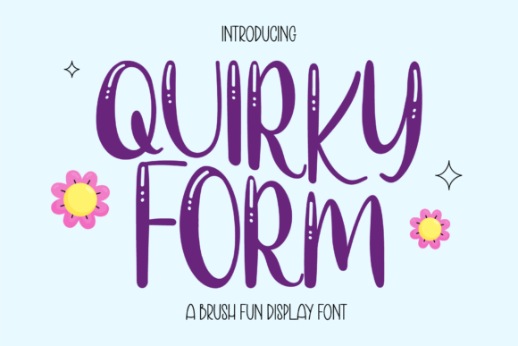 Quirky Form: A Fun Font for Business