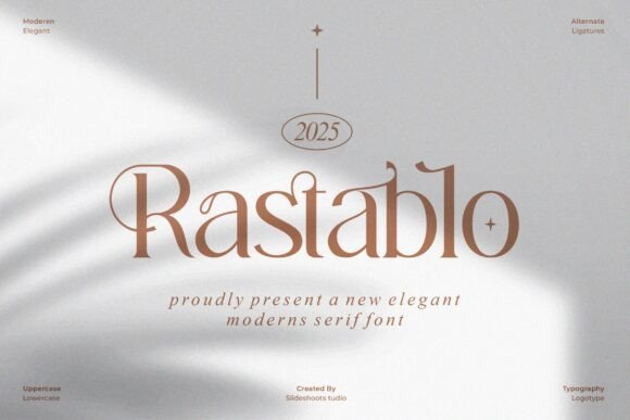 Rastablo: A Stylish Serif Font