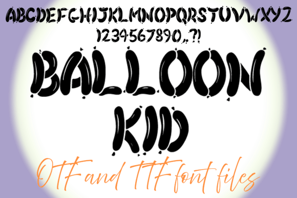 Review: Balloon Kid Font
