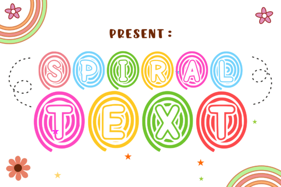 Spiral Text: A Cute Font for Polished Branding