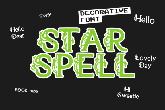 Star Spell Font: Magical Typography