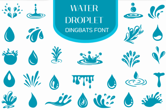 Water Droplet Font Review